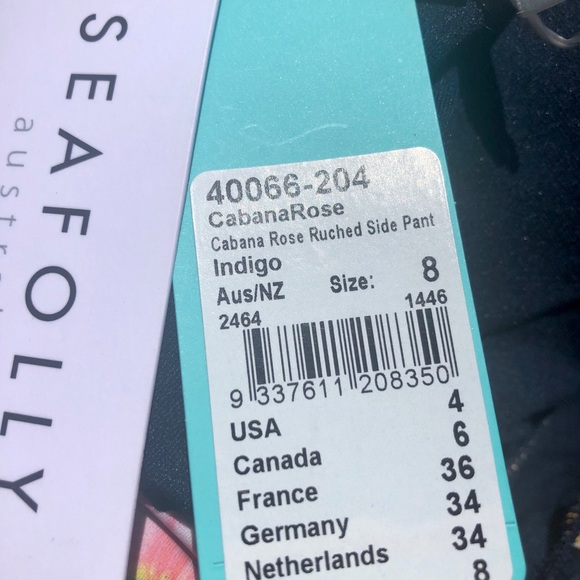 NWT Seafolly Australia Bikini Bottoms - Picture 5 of 5